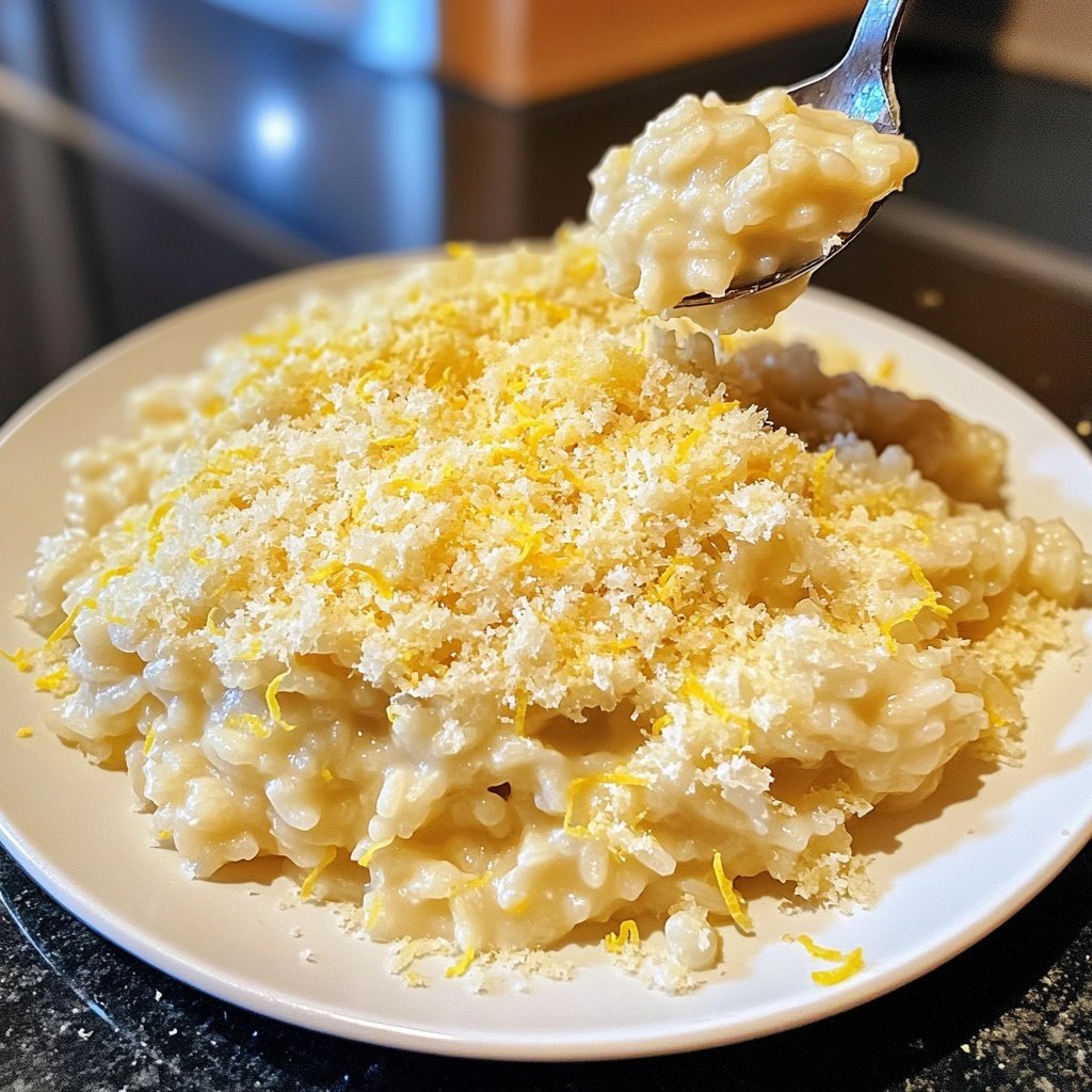 Romantic Lemon Parmesan Risotto