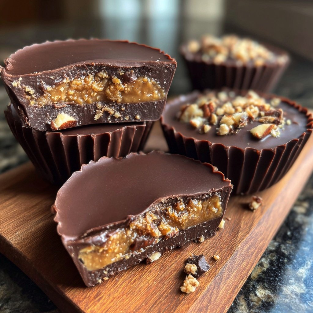 Chocolate Almond Butter Cups