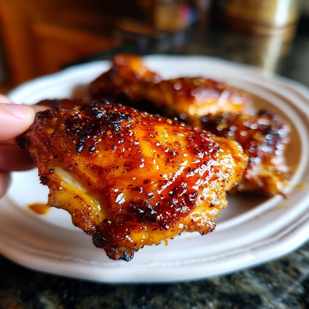 Honey Mustard Chicken Thighs