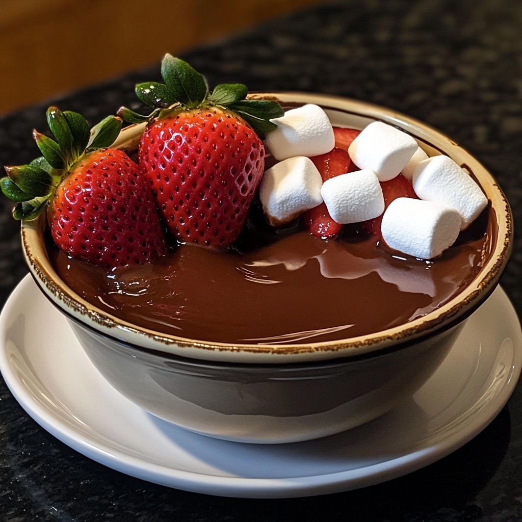 Chocolate Fondue Recipe Easy