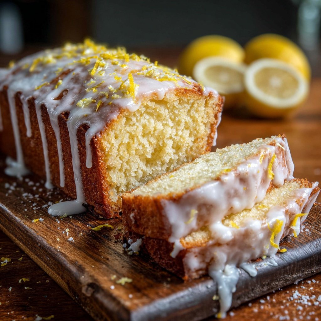 Spring Lemon Pound Cake