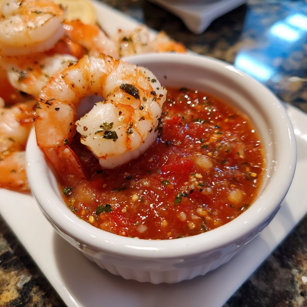 Shrimp Cocktail with Homemade Sauce
