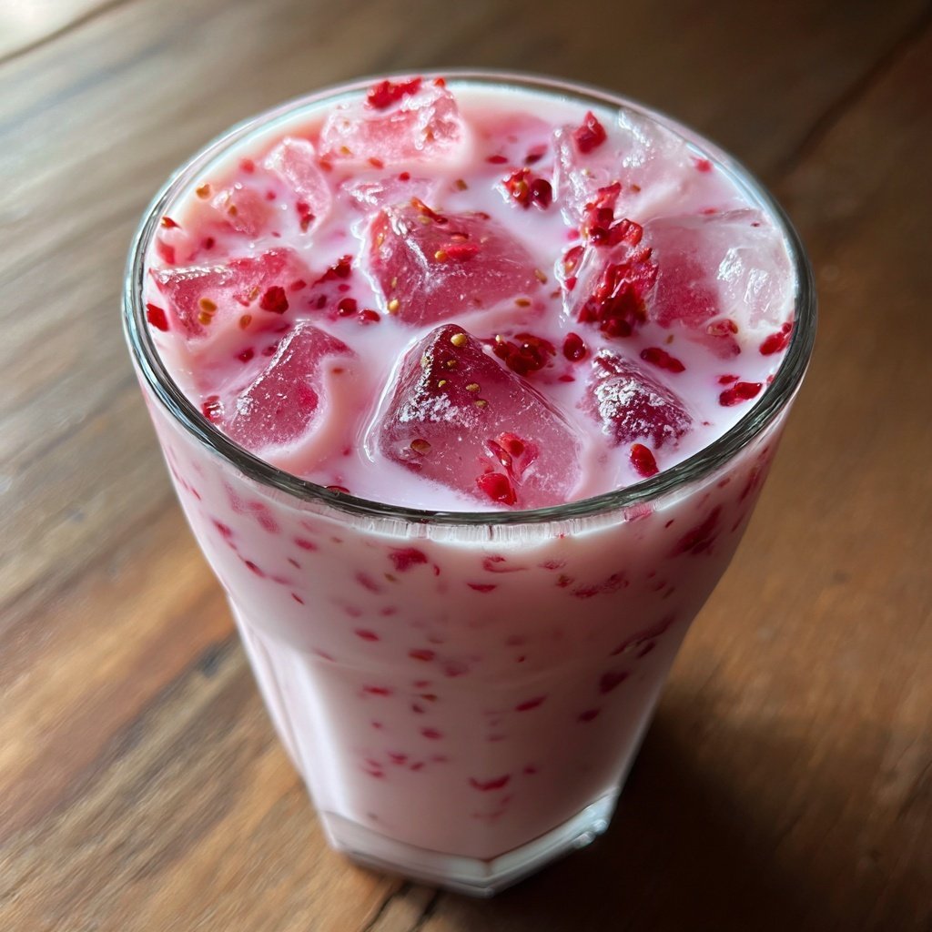 Fresh Strawberry Milk