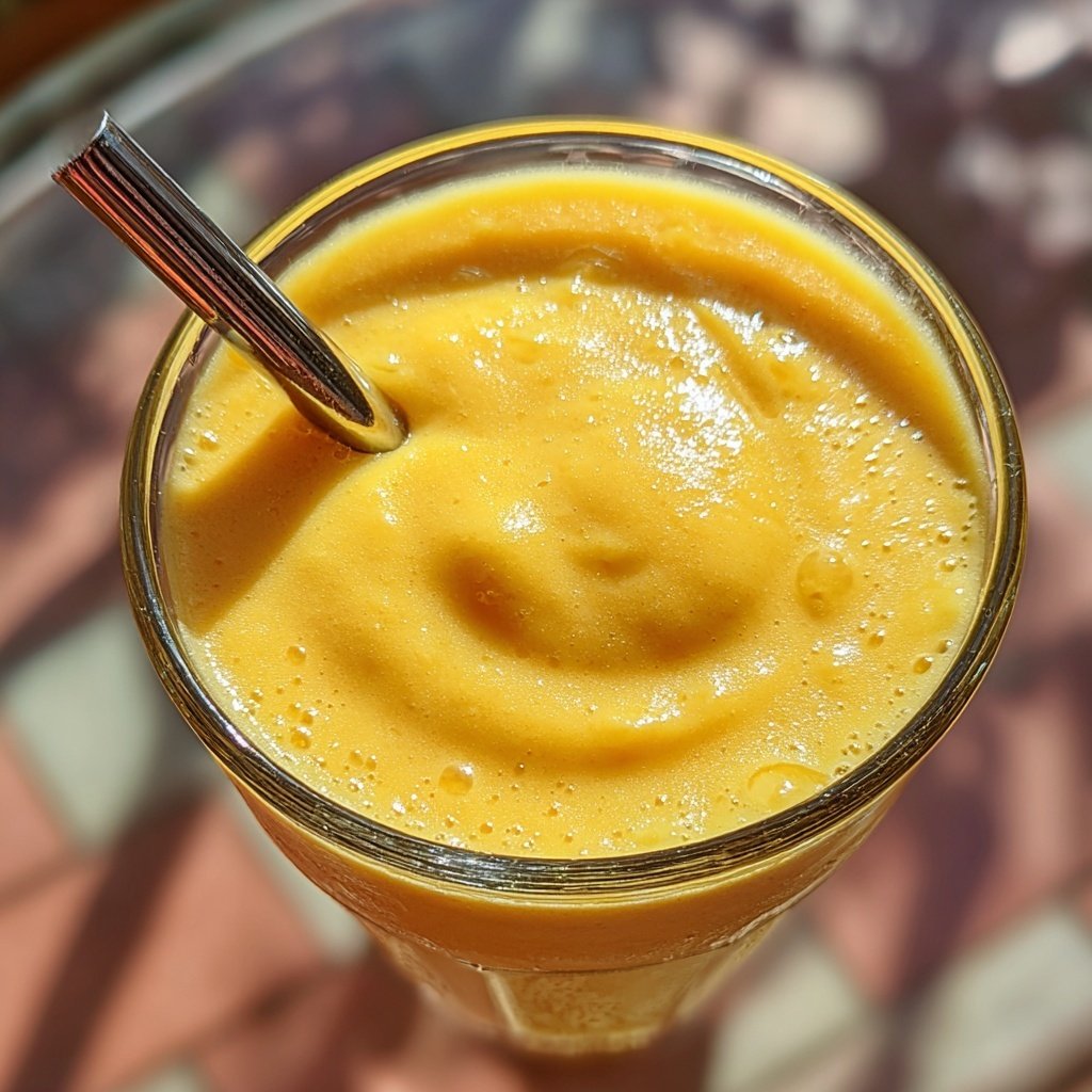 Easy Smoothie With Mango