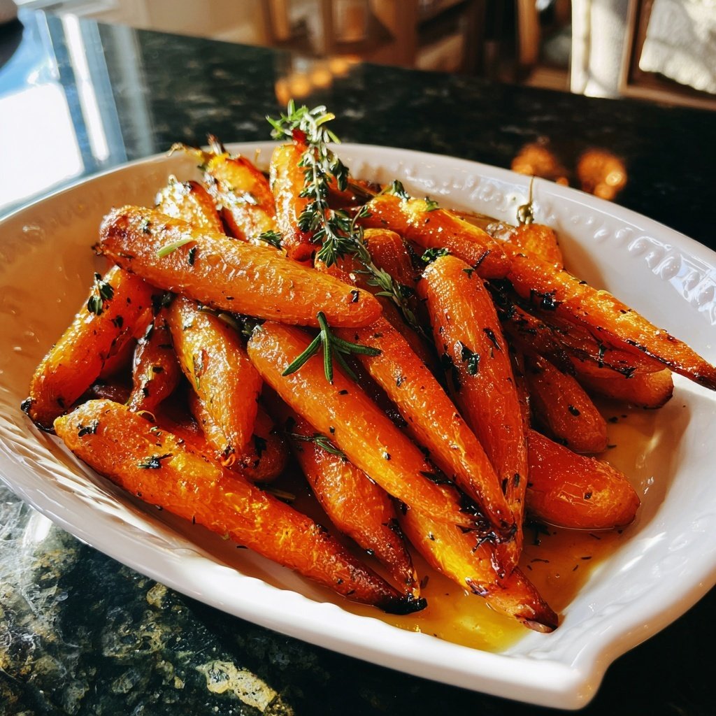 Roasted Carrots With Honey