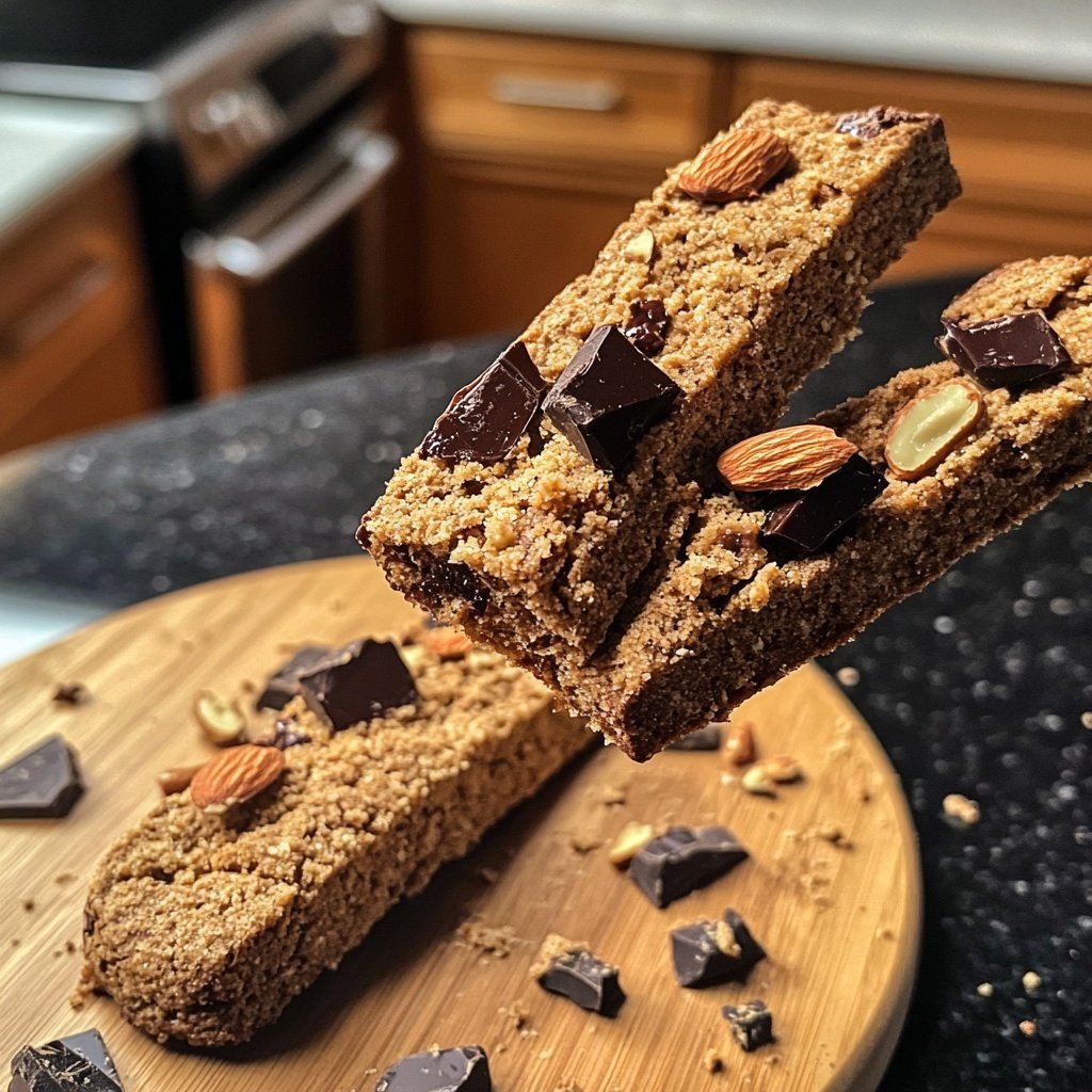 Chocolate Almond Biscotti