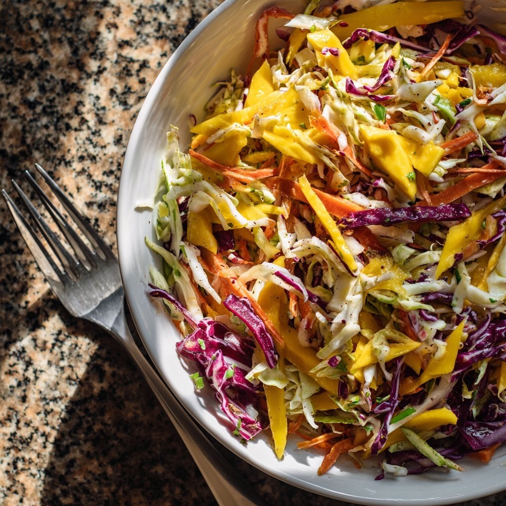 Jamaican Mango Slaw