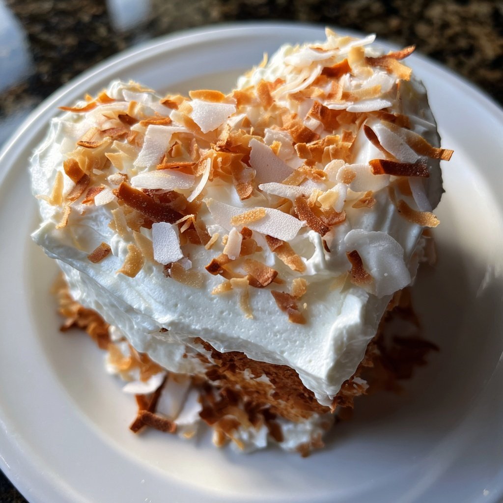 Mini Heart Cake with Coconut Cream