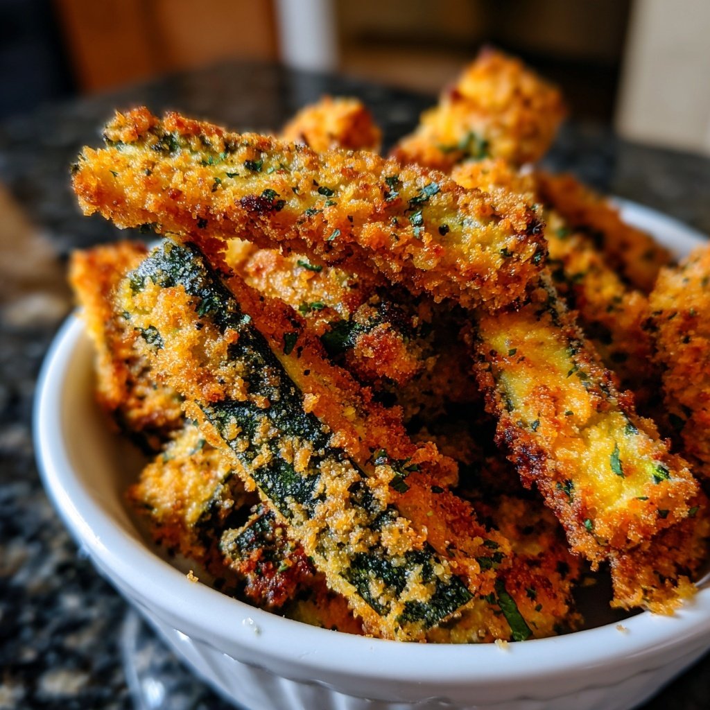 Crispy Zucchini Veggie Fries