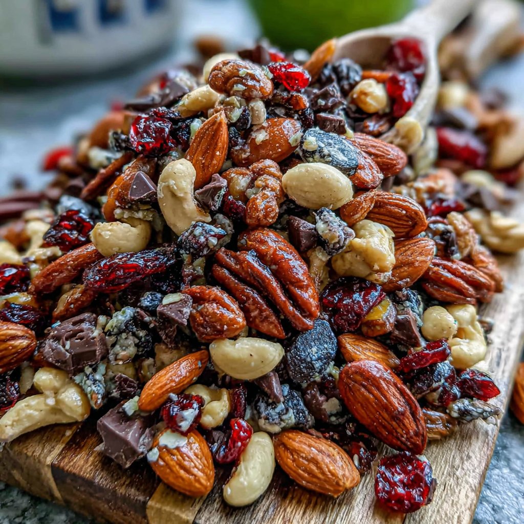 Healthy Snack Trail Mix Homemade