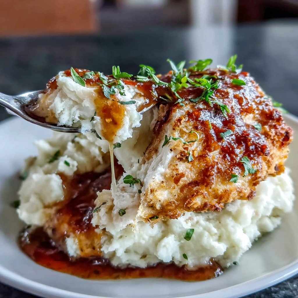 Comfort Food Chicken And Mashed Potatoes
