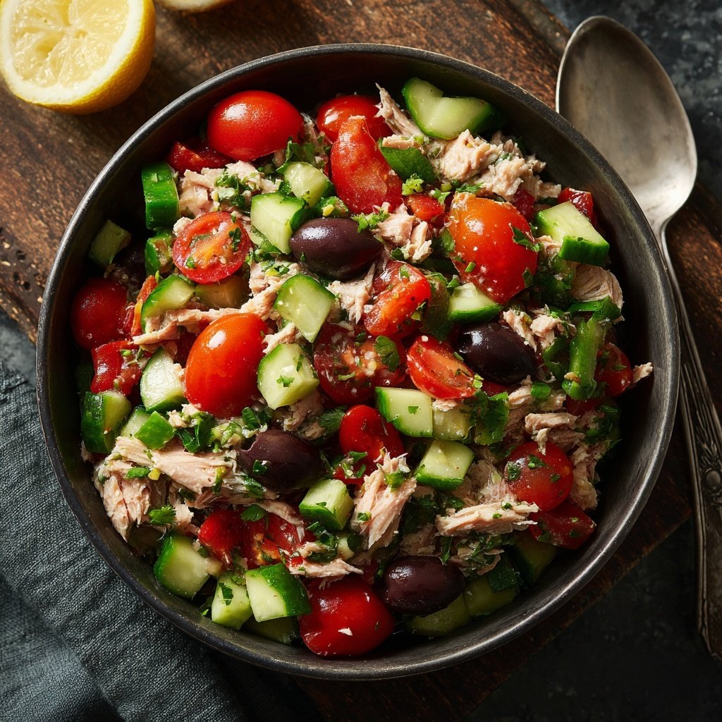 Mediterranean Tuna Salad